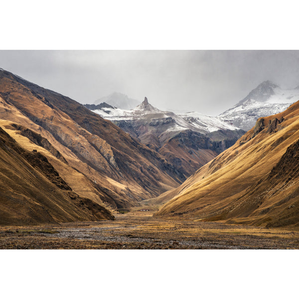 Announcement of winter in Truso Valley