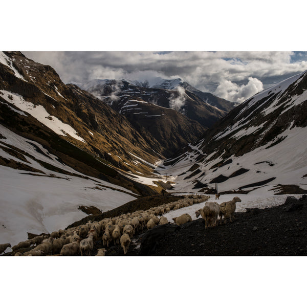 Descent into the valley