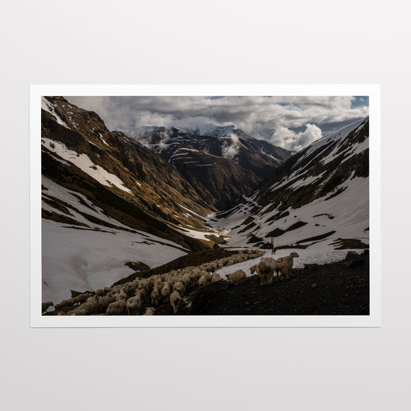 Descent into the valley