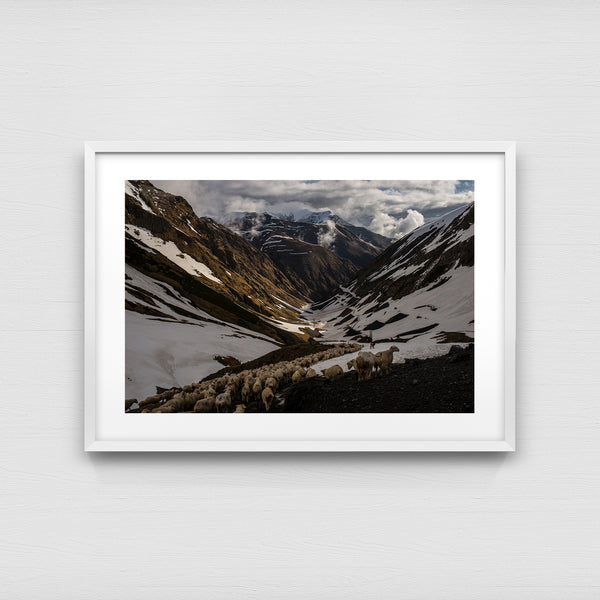 Descent into the valley
