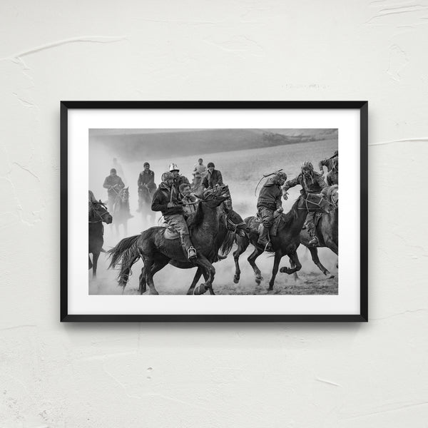 Charging Through Dust