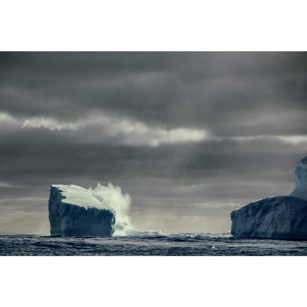 Ice cliff.