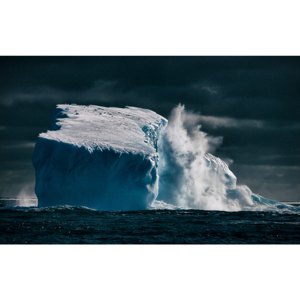 Ice cliff.