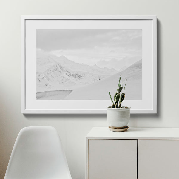 Antarctic mountains at Port Lockroy.