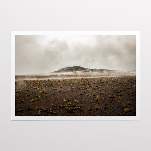 Martian landscape of Kilimanjaro.