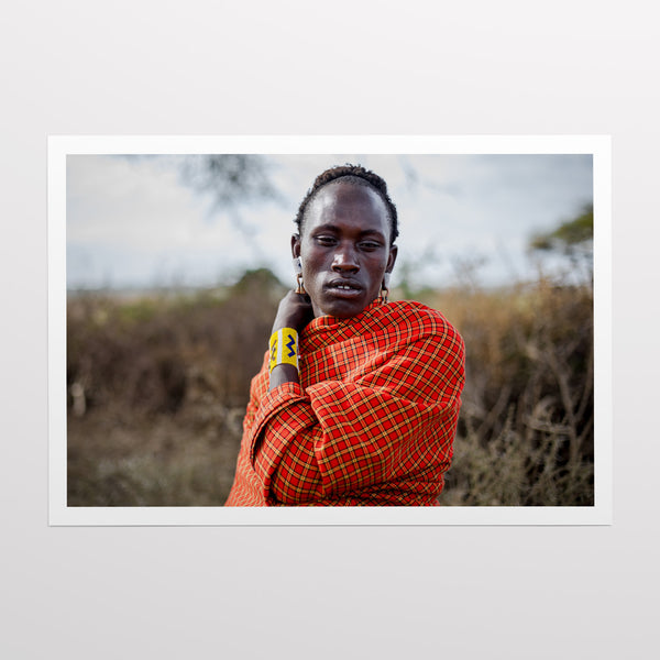 Masai warrior.