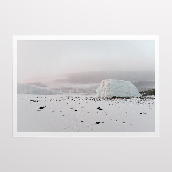 Freezing morning at Crater Camp.