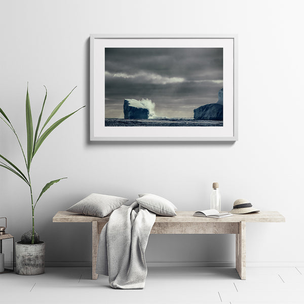 Ice cliff.