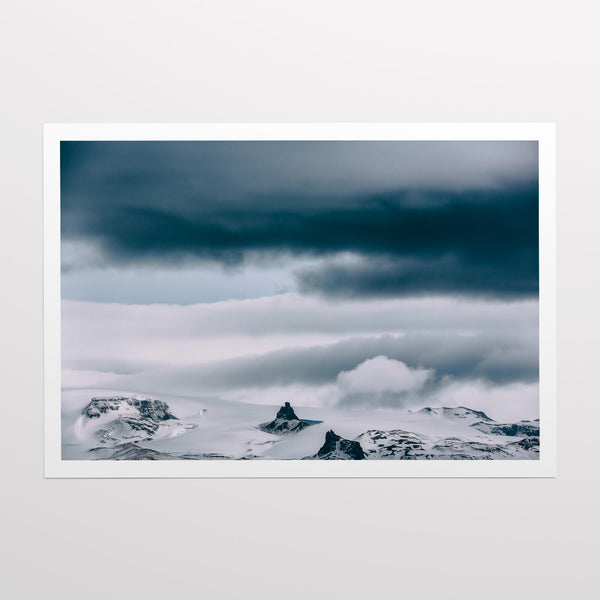 Unknown Antarctic summits.