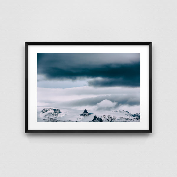 Unknown Antarctic summits.
