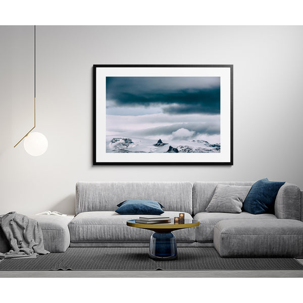 Unknown Antarctic summits.