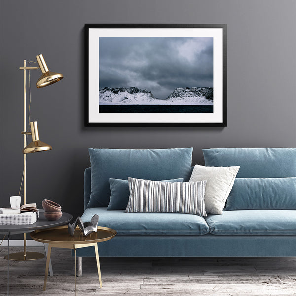 Antarctic landscape.