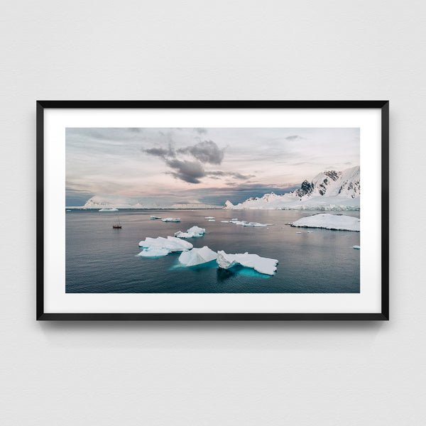 Shore of Cuverville Island.