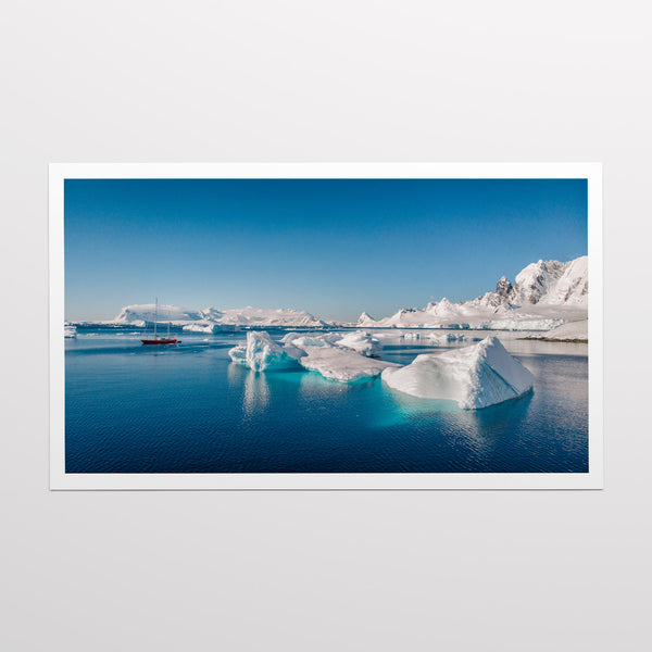 Shore of Cuverville Island.