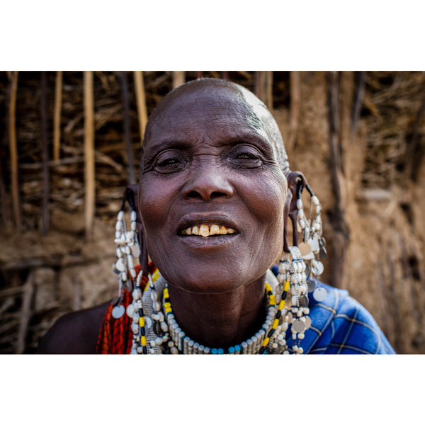 Maasai woman.