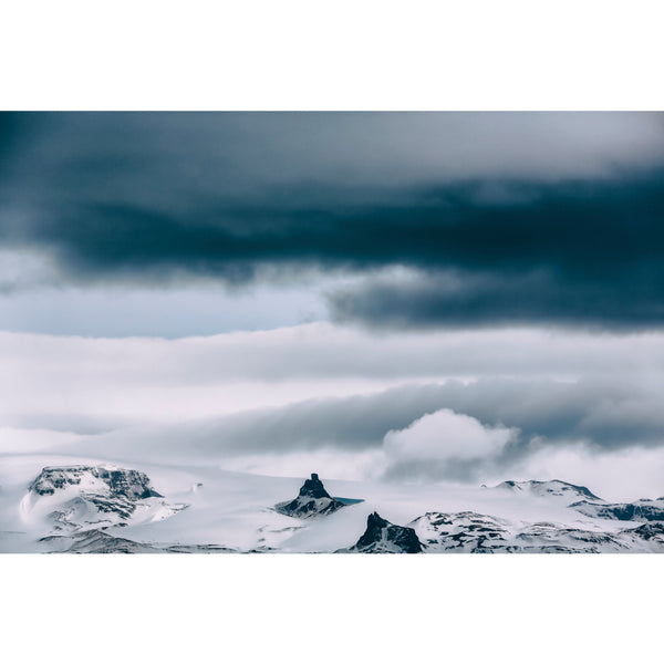 Unknown Antarctic summits.
