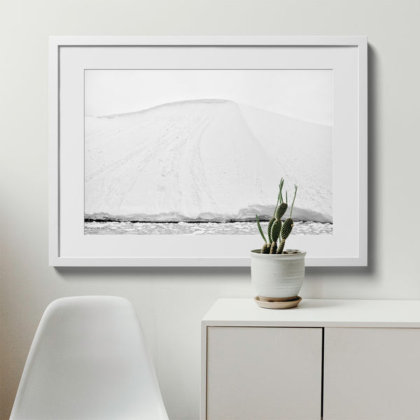 Frozen landscape.