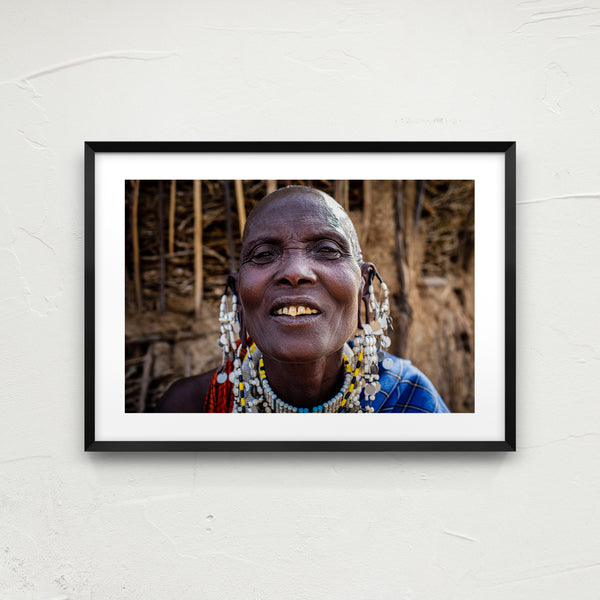Maasai woman.