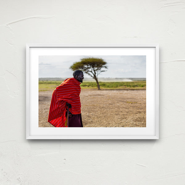 Masai warrior.